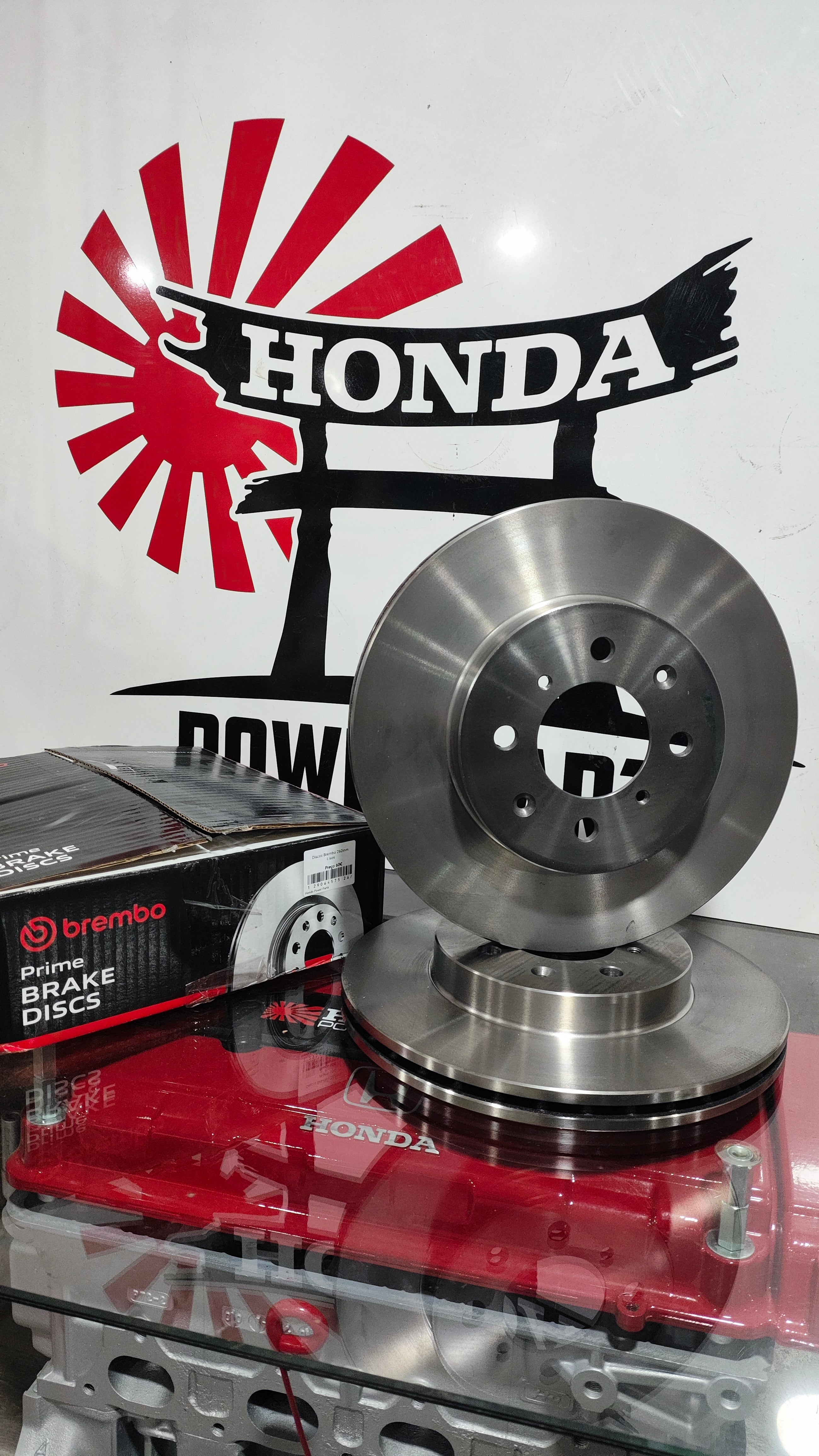 Discos Frontais 262mm EG/EK Brembo
