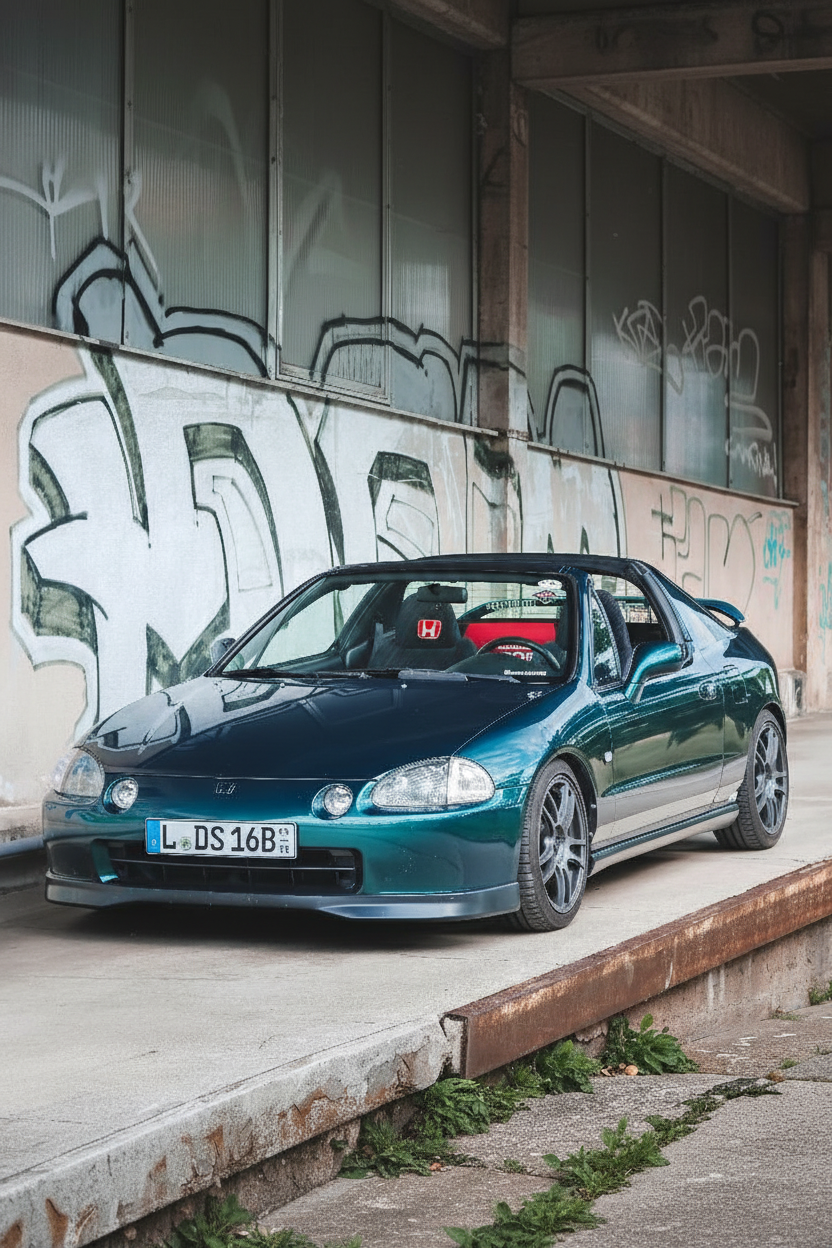 Lip Typer Honda CRX Del Sol PU