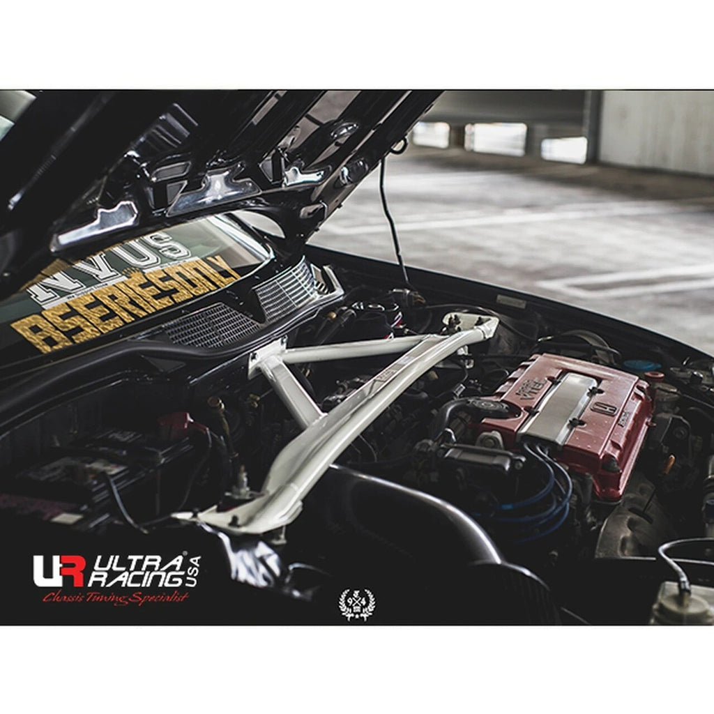 Barra Frontal UltraRacing 3 Pontos Topos Amortecedores