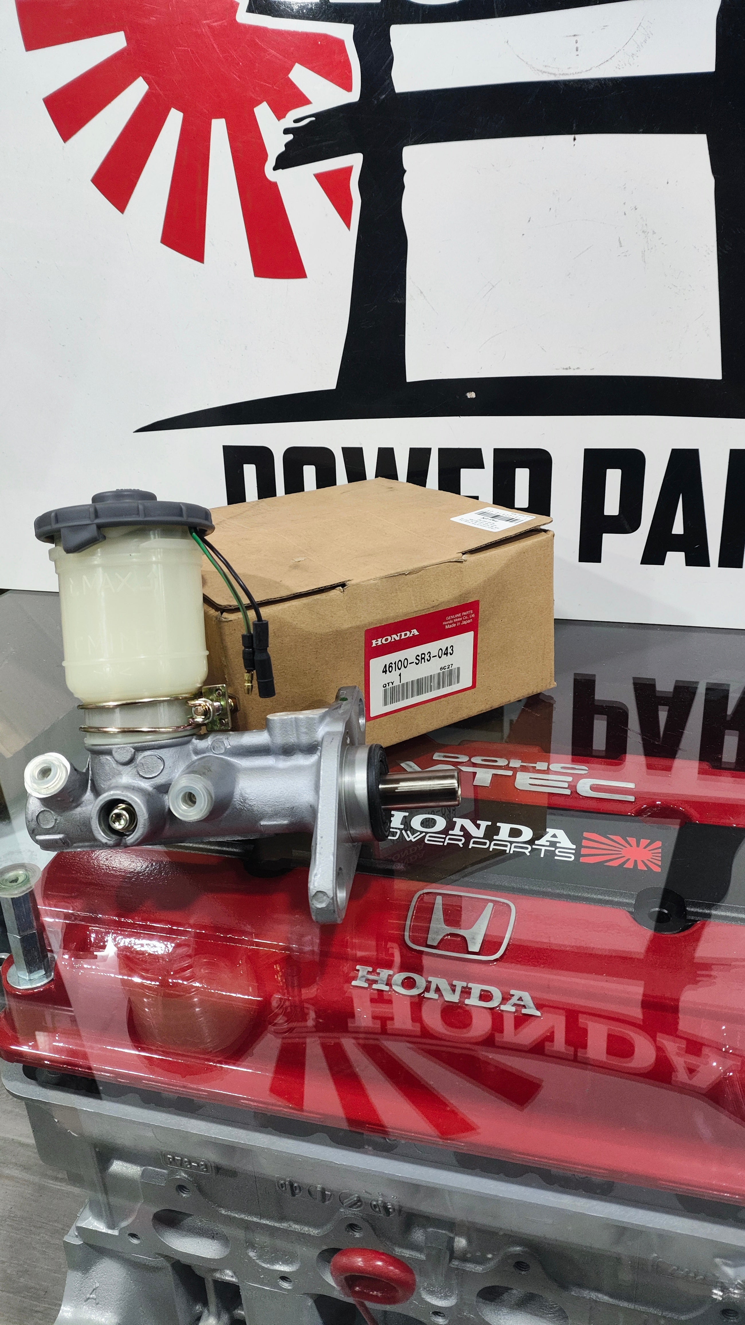 Bomba Central Travões OEM  para Honda Civic/ Del Sol (89-95) NON-ABS NTP/Nissin