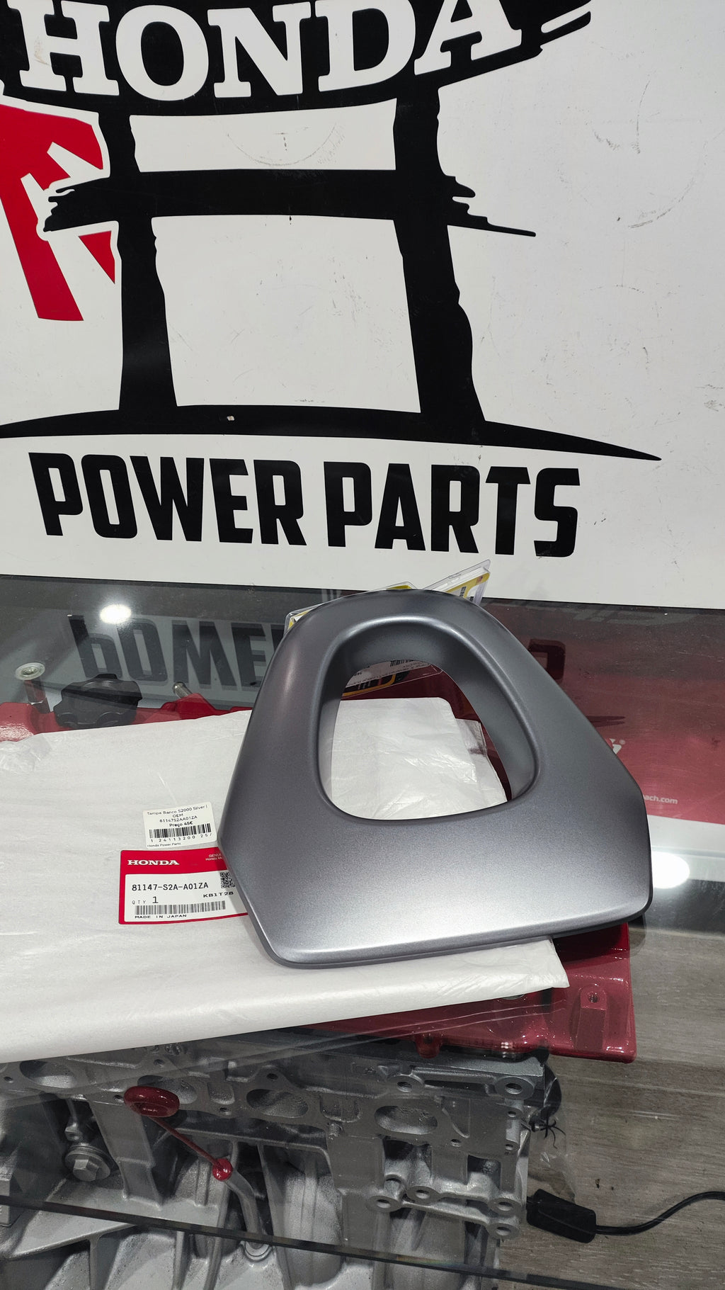 Tampas Traseira Bancos S2000 OEM