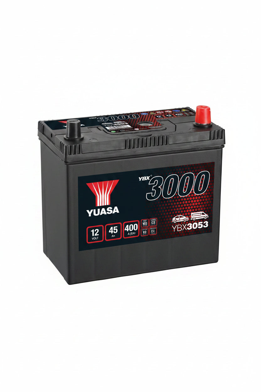 Bateria de arranque YUASA 12V 45Ah 400A