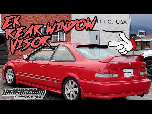 Spoiler Vidro Escurecido JDM EJ 96-00