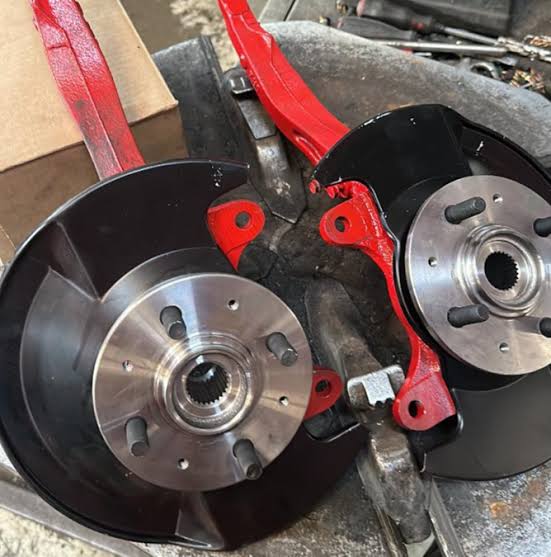 Cubo de roda WJB 4x100 262mm dianteiro (Honda Civic/CRX/Integra)
