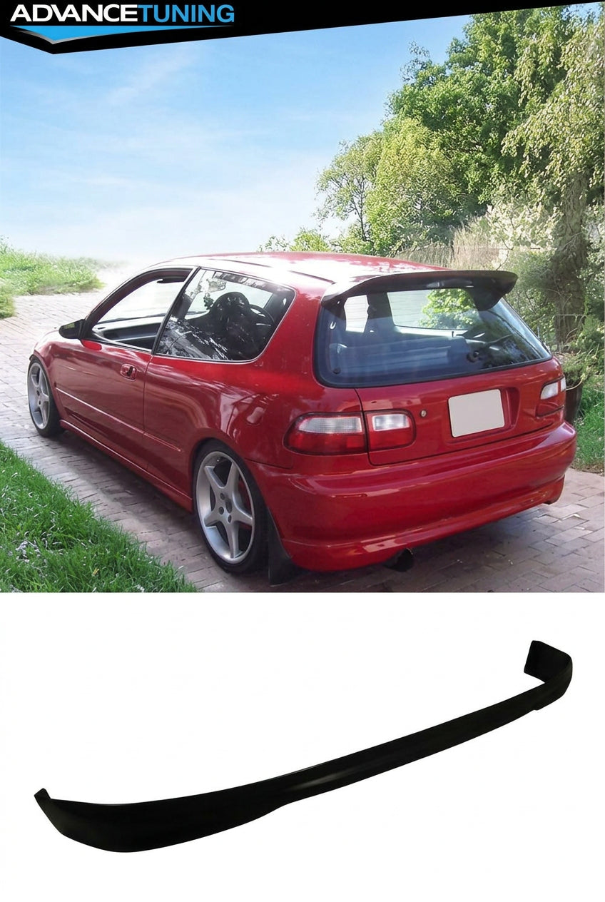 Lip Traseiro Honda EG Hatch 92-95 PU