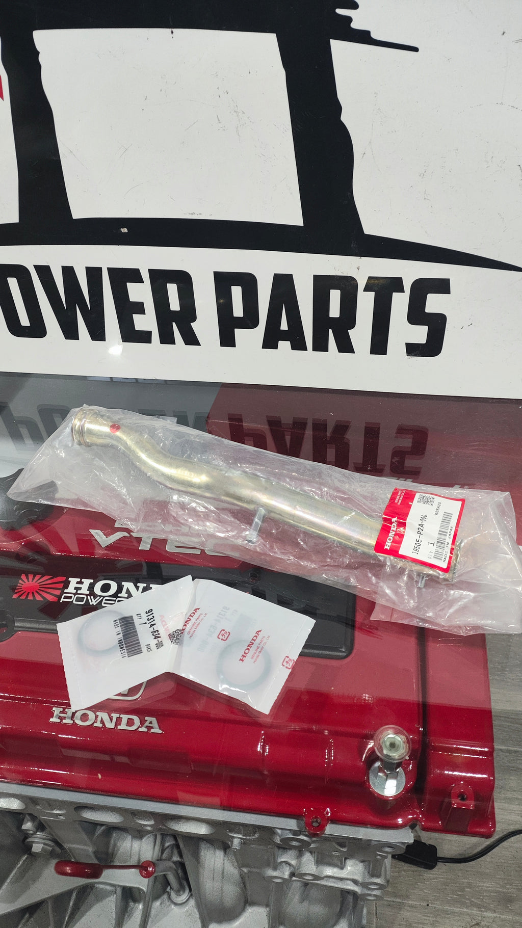 Tubo Metálico Água Honda Civic 96-00 Série D (Incluí Orings)