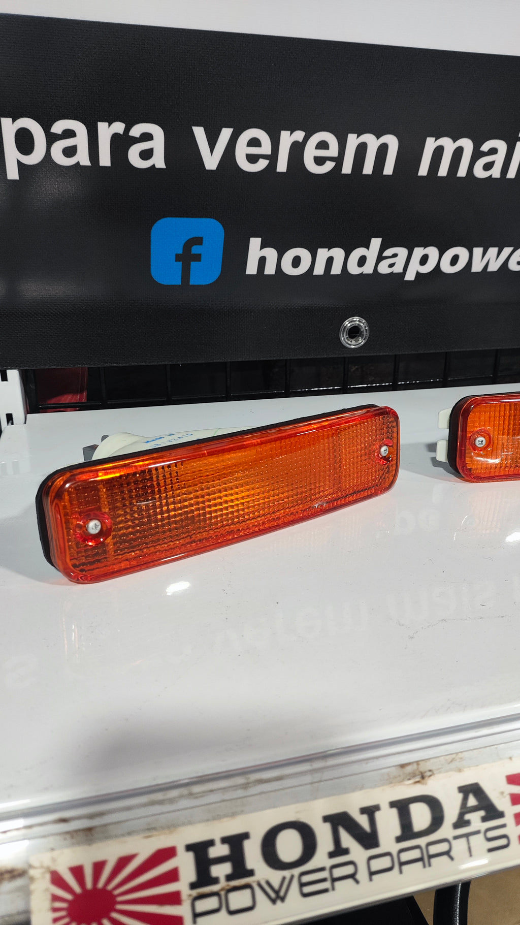 Piscas dianteiros Civic/CRX (modelo 87-89)