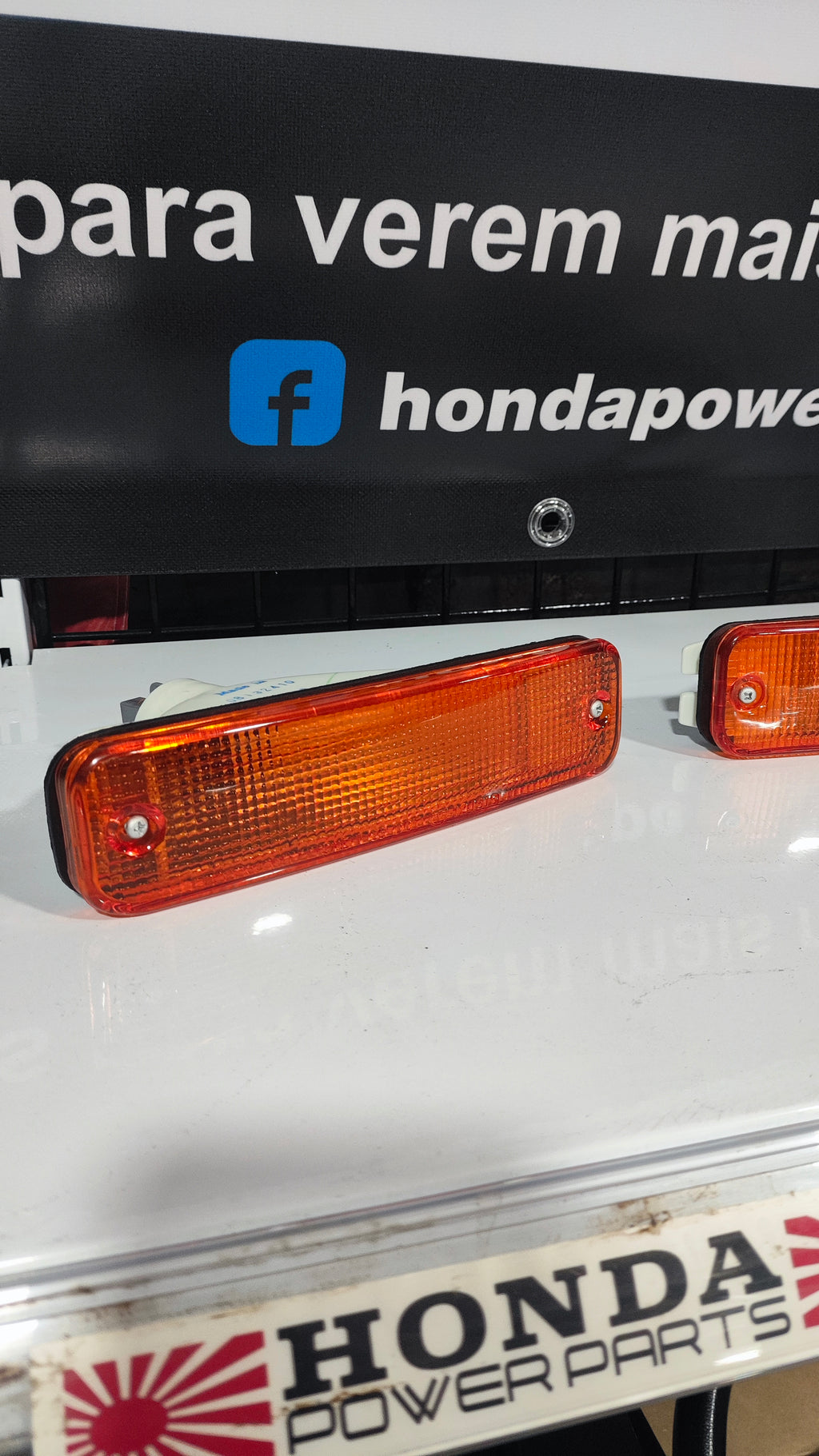 Piscas dianteiros Civic/CRX (modelo 87-89)