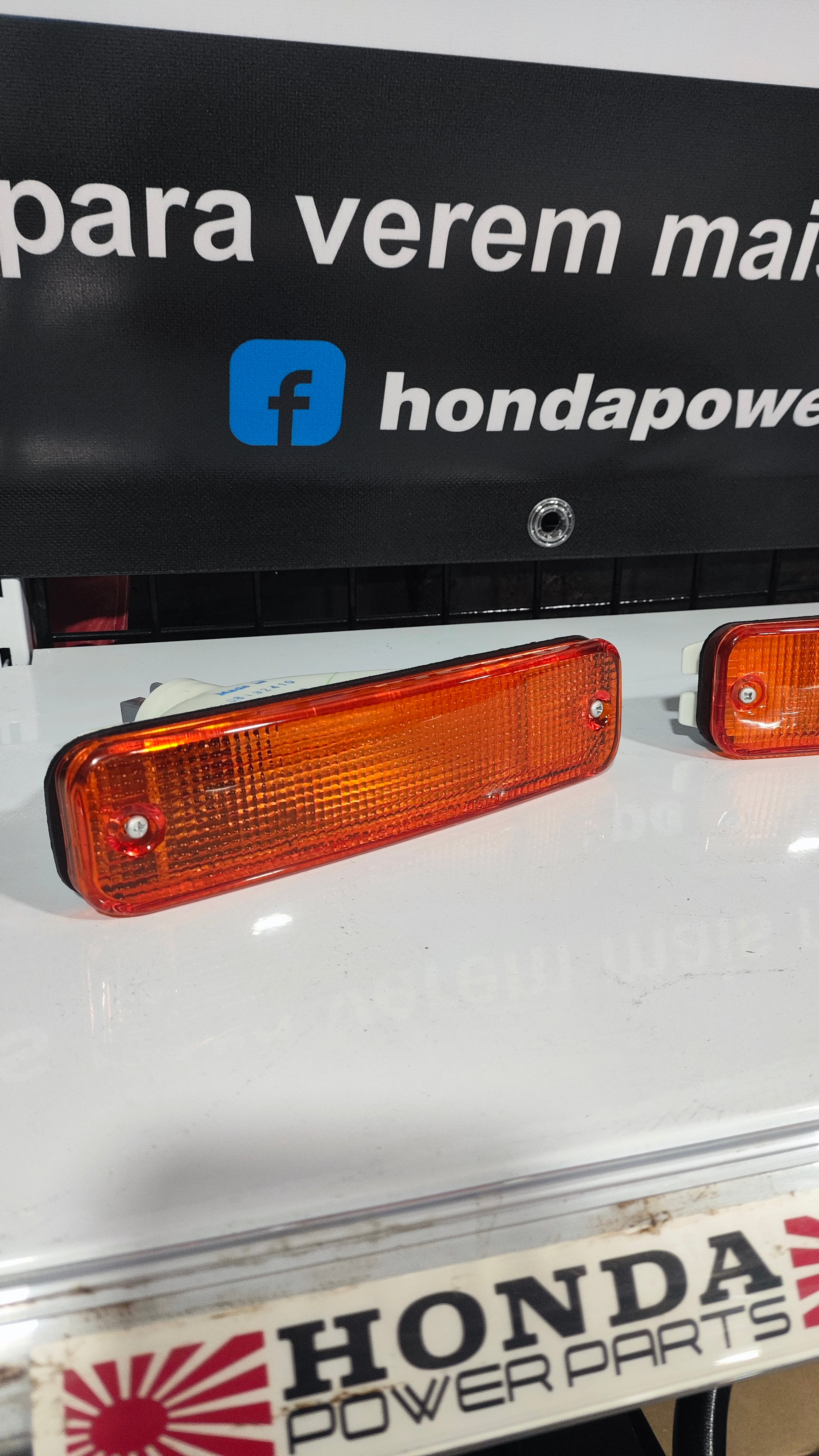 Piscas dianteiros Civic/CRX (modelo 87-89)