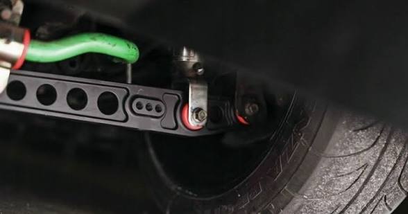 Braços de controle inferiores traseiros LCAs pretos para Honda Civic Ek 96-00