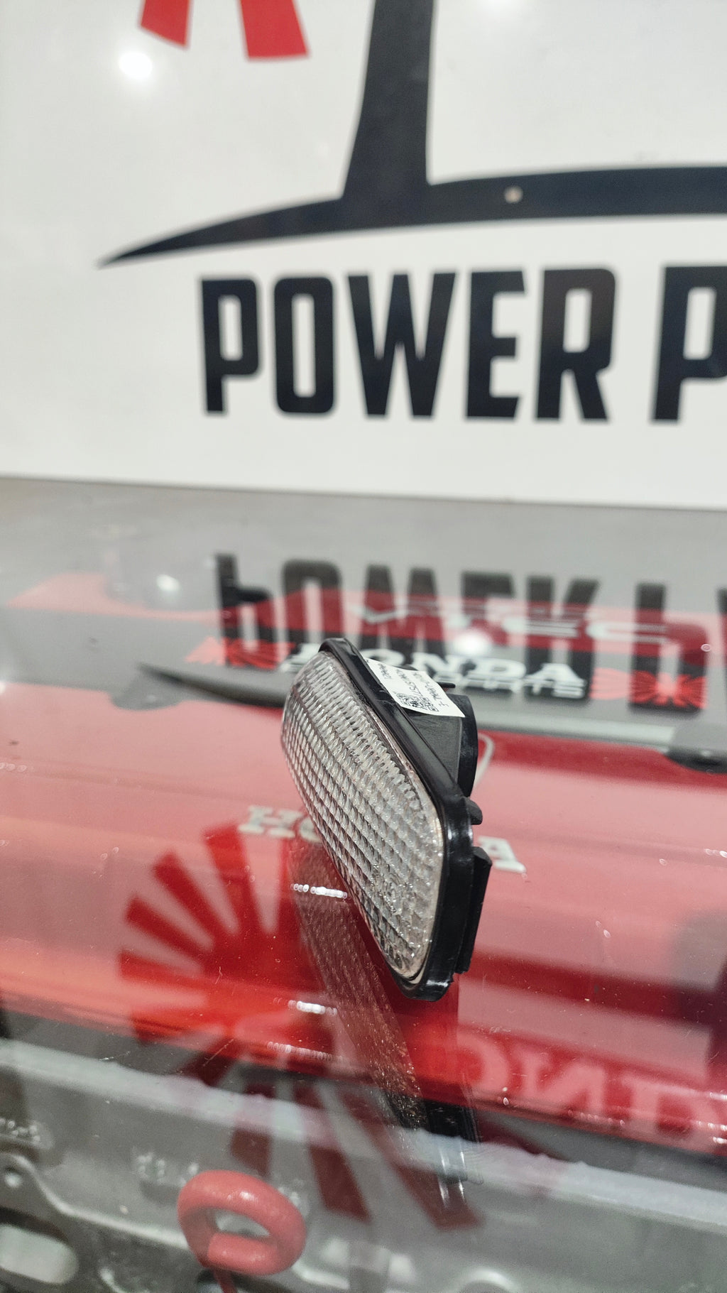White Side Blinker Lights