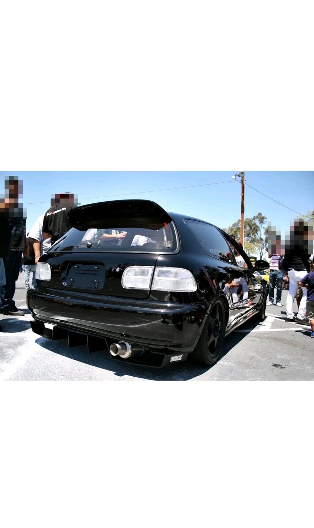 Farolins Traseiros Honda Civic Eg Hatch 3P Brancos