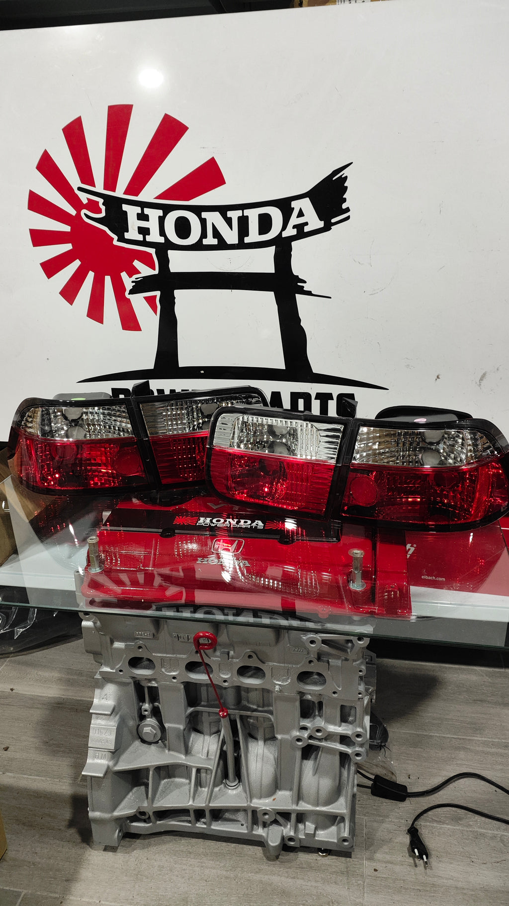 Farolins Red Cristal Honda Civic EJ 96-00