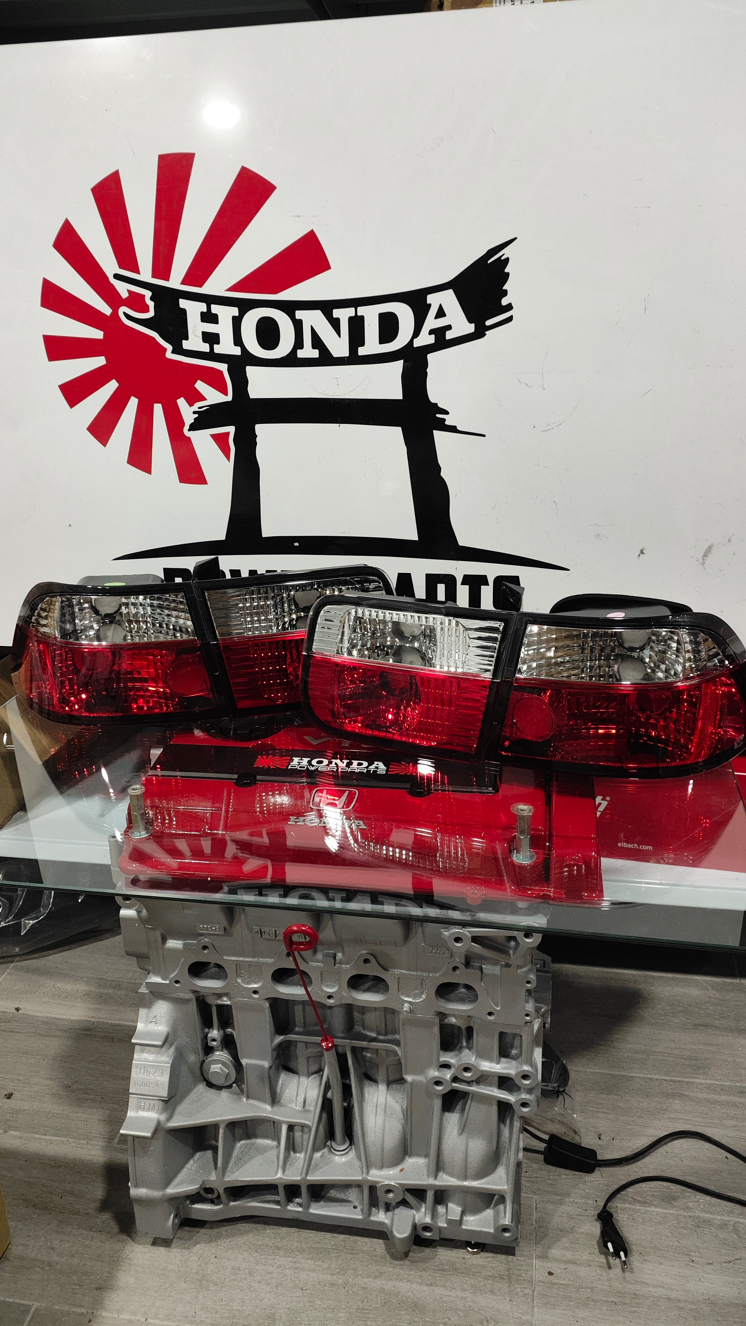 Farolins Red Cristal Honda Civic EJ 96-00