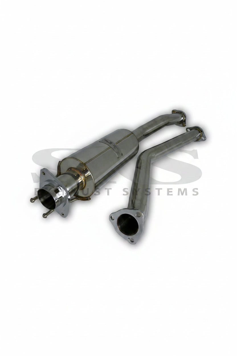 Linha Meio SRS em Aço Inoxidável (Honda Civic Type R 01-06)