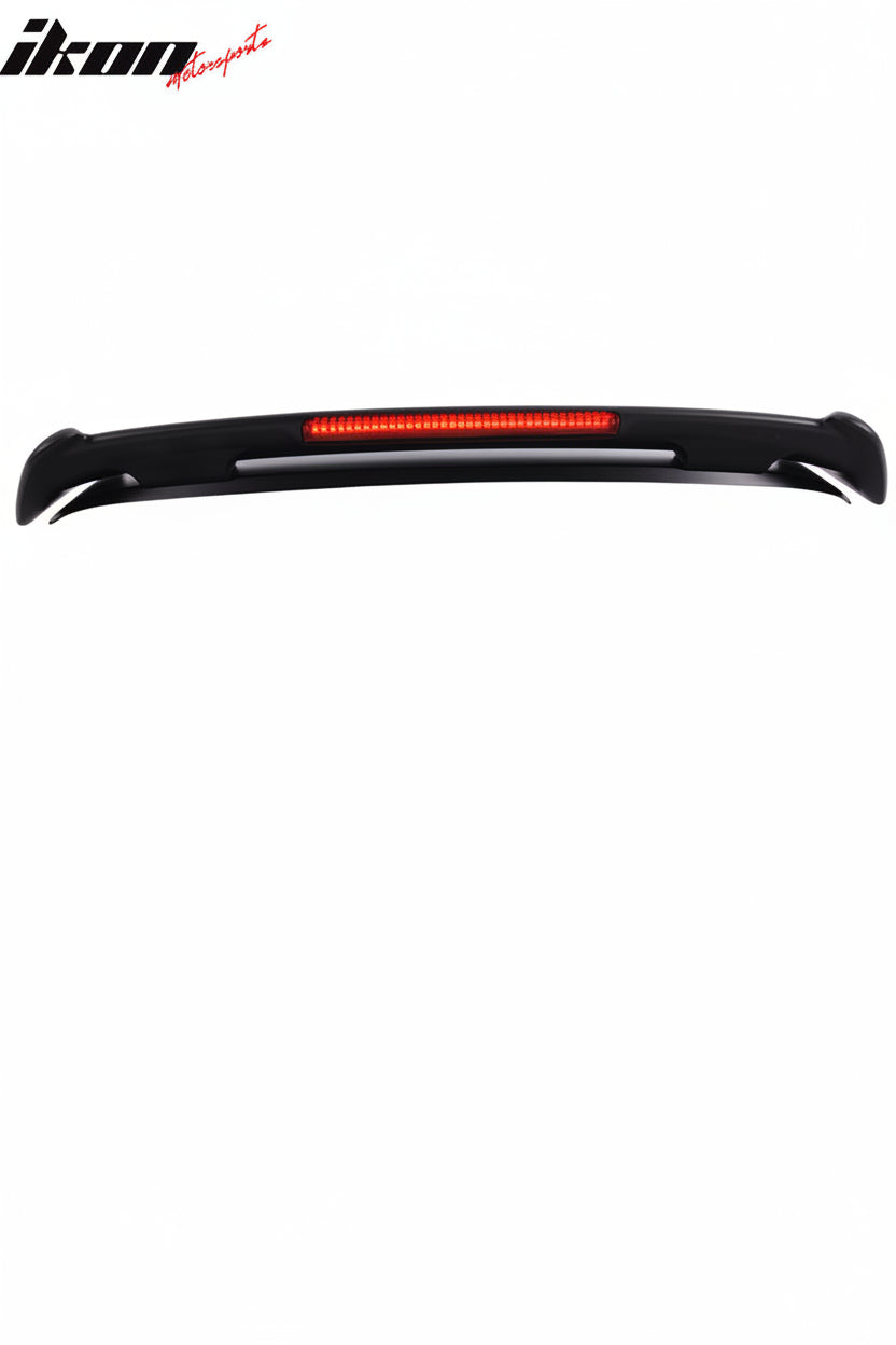 Spoiler Honda Civic Type R EK9 1996-2000 com 3° Stop em LED Plástico ABS