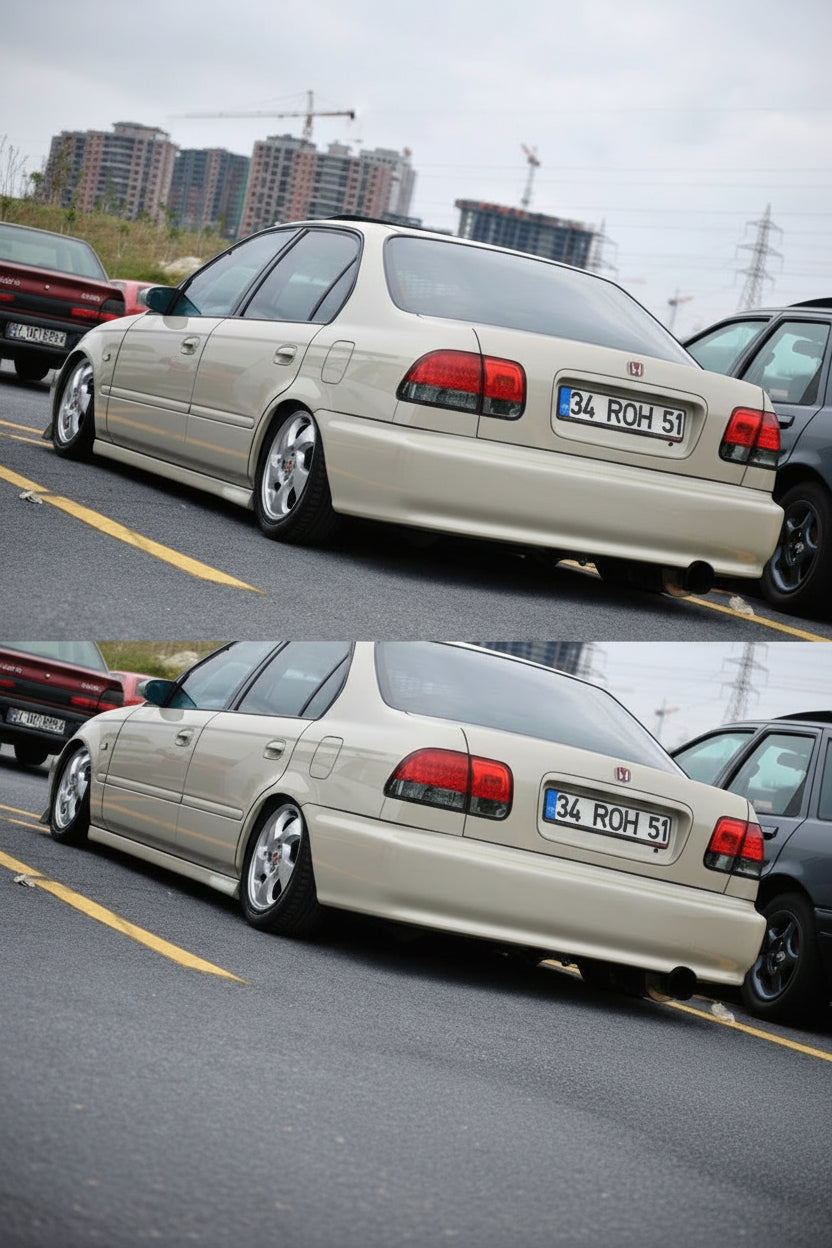 Para-Choques Traseiro Honda EK 99-00 2/4 Portas (Compatível Ek96-98 Prefacelift)