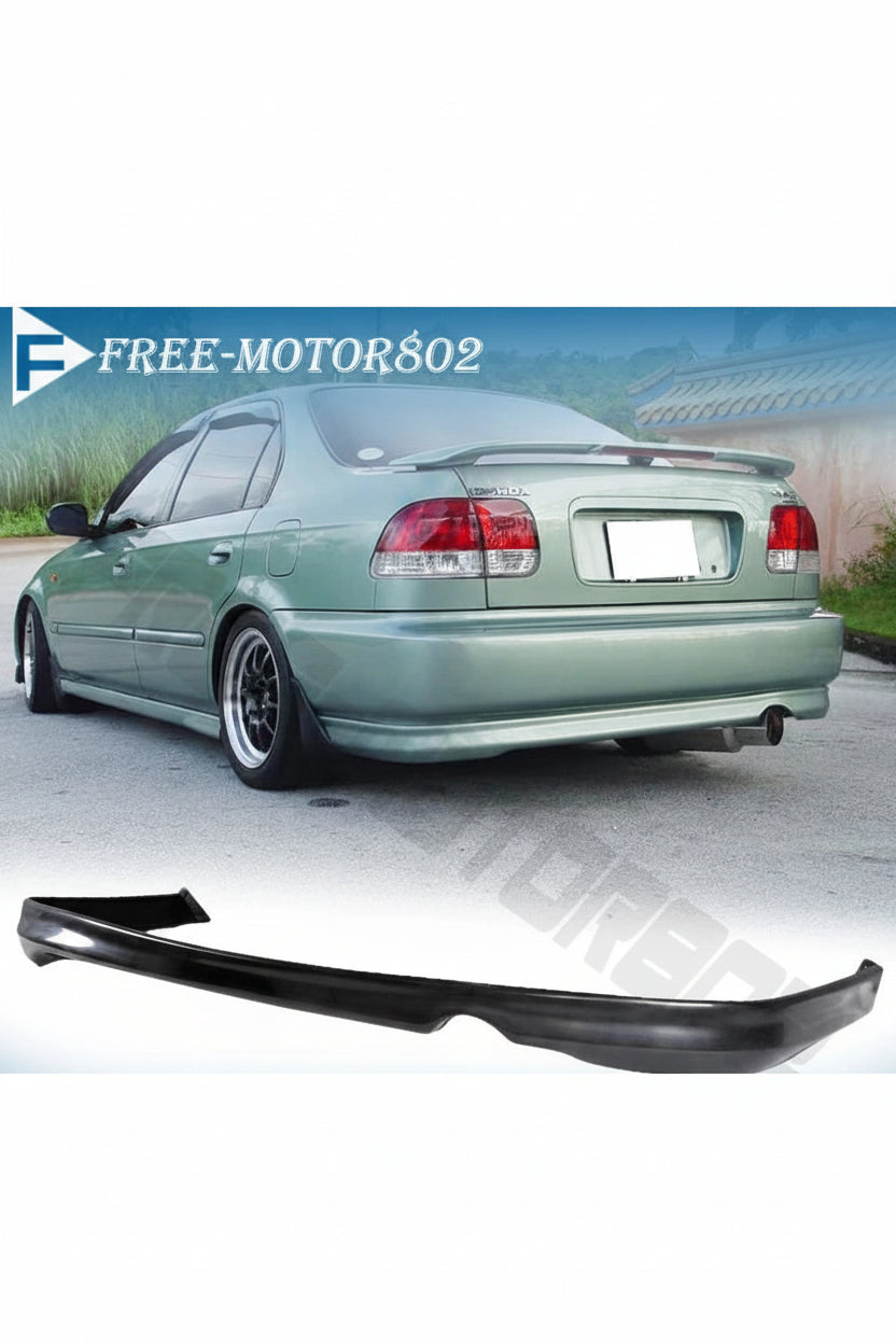 Lip Traseiro Honda Civic Ek Coupé/Sedan 99-00 PU