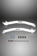 Reforço de Guarda-Lama Ultra Racing de 2 pontos em aço branco para Honda Civic, CRX e Del Sol