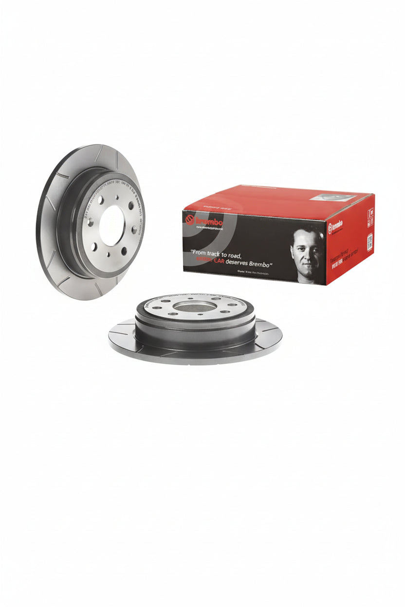Discos Traseiros Ranhurados 239mm 4x100