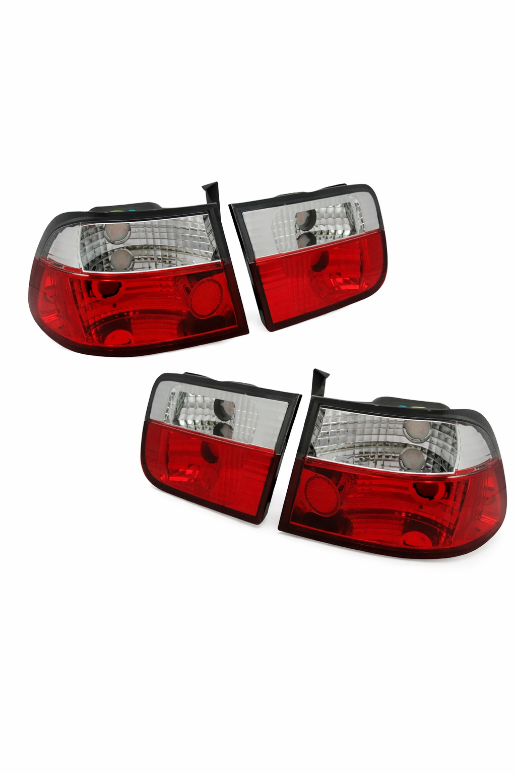 Farolins Red Cristal Honda Civic EJ 96-00