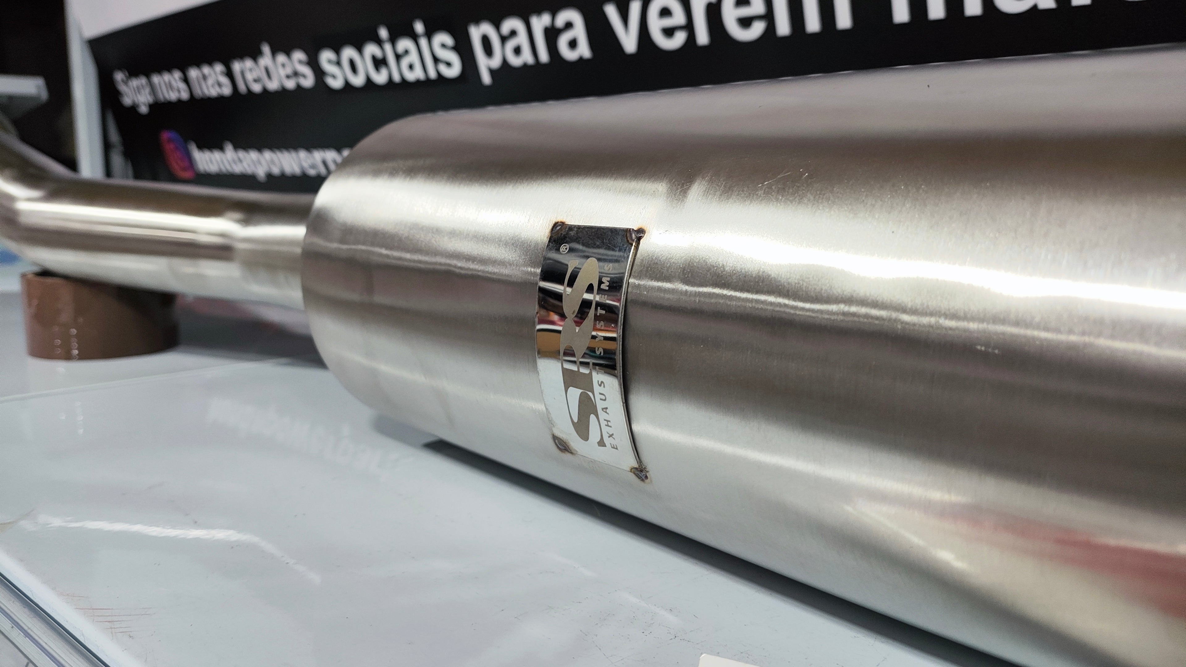Linha Meio SRS em Aço Inoxidável (Honda Civic Type R 01-06)