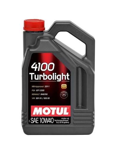Motul 4100 Turbolight 10W40 5L