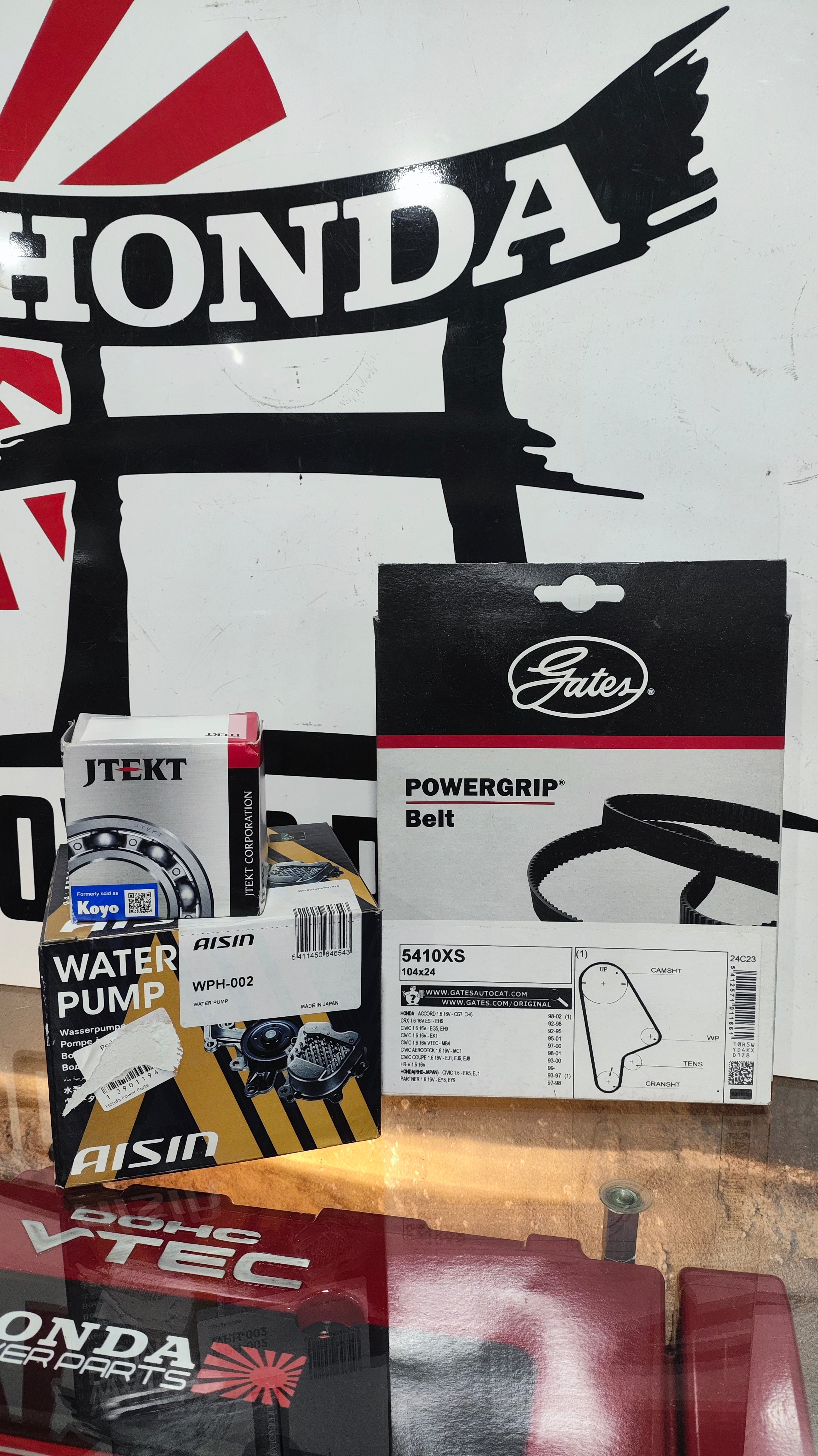 Kit Distribuição Honda Bloco D15bB/ Cabeça D16z6