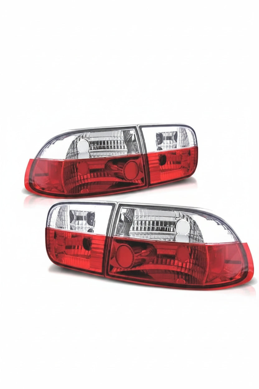Farolins Red Cristal Eg/Ej 92-95 Coupé/Sedan 2/4P