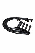 Cabos de Vela Dragon Fire High Performance Pretos (motores Honda Civic/CRX/Del Sol/Integra série D/B)