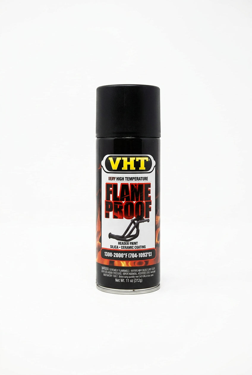 VHT Tinta FlameProof Preto Fosco | Tinta Alta Temperatura 1093 °C