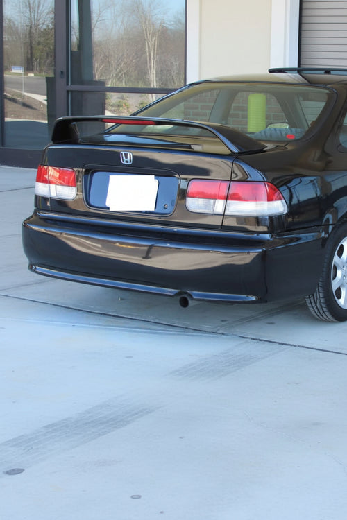 (Spoiler EM1 Honda Civic Coupé 96-00 3 Stop Style Carbono