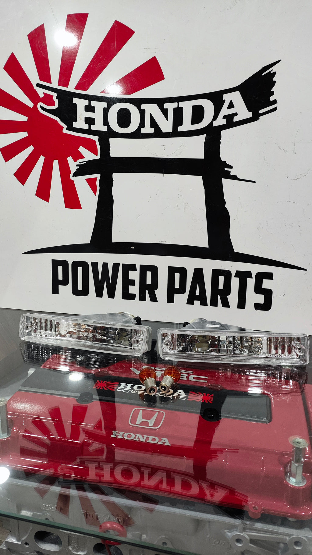 Piscas Cristal Frontais HONDA CRX 90/ 91