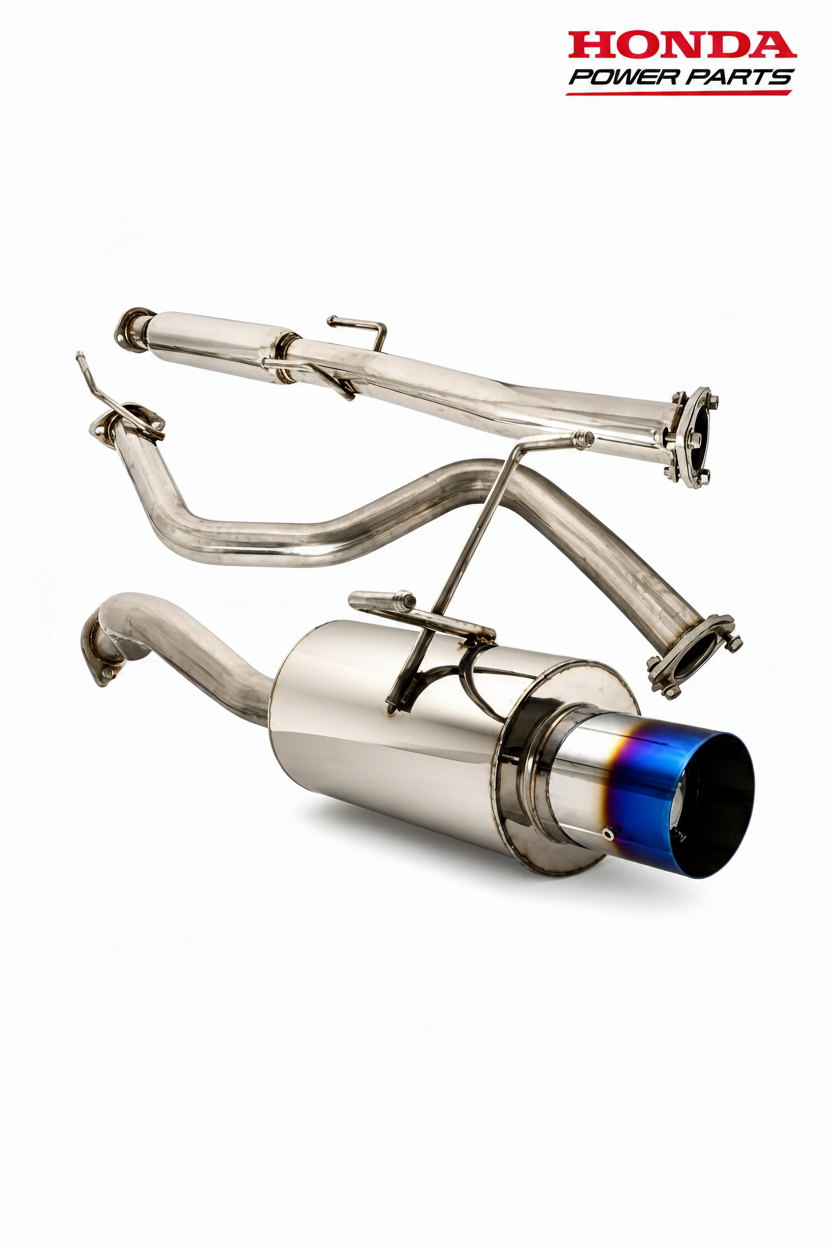 Linha Inox 61mm Honda Civic 92-00 EG/EK Hatch 3P
