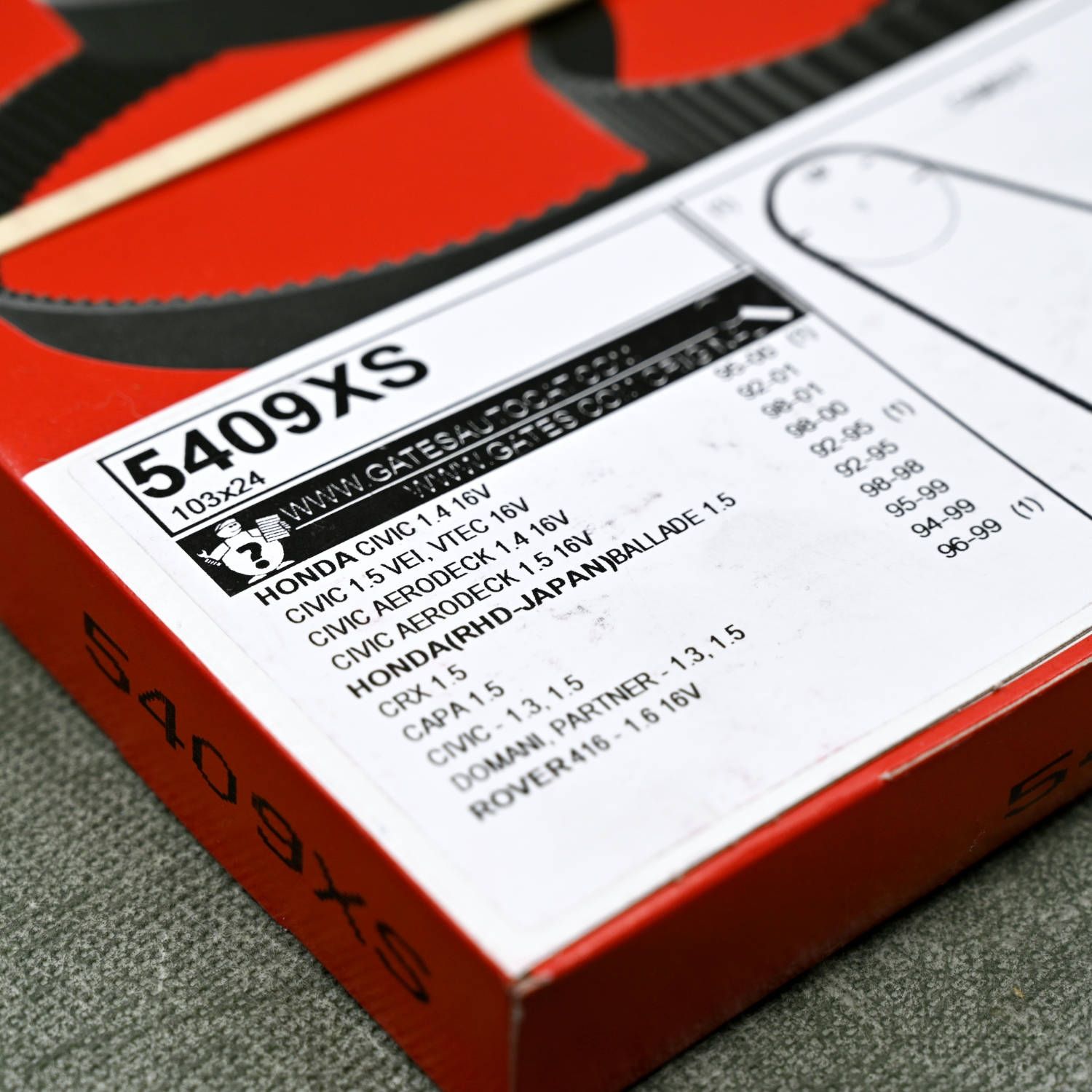 Kit Distribuição D14A3 e D14A4 Civic (96-00)  EJ9