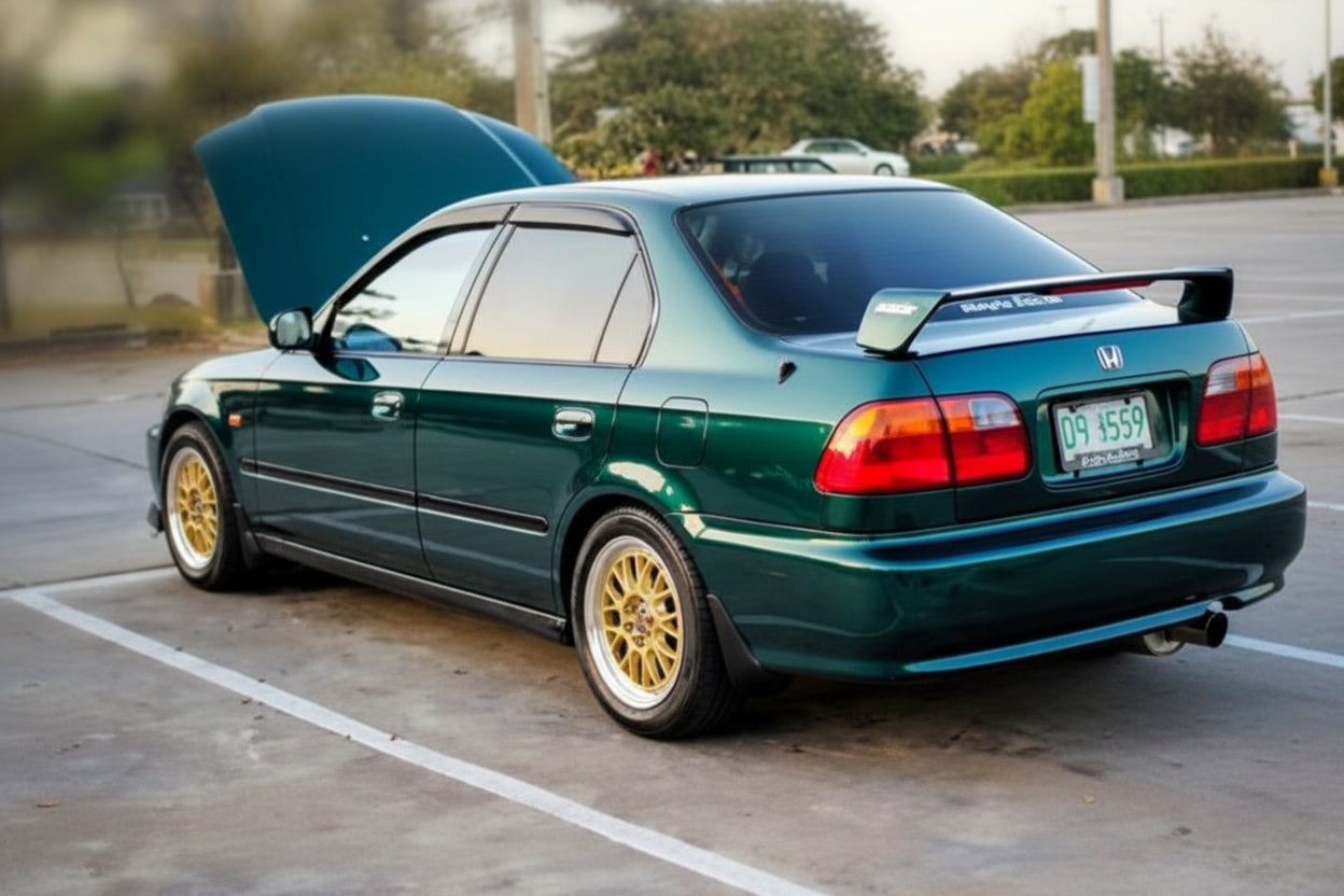 Chuventos Honda Ek Sedan Conjunto de 4 Escuros