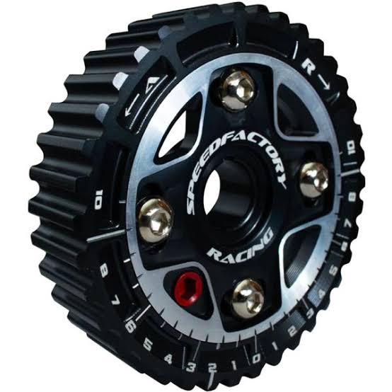 Polia Regulável SpeedFactory Racing para Honda D15/D16 SOHC (Incluí Escatel OEM)