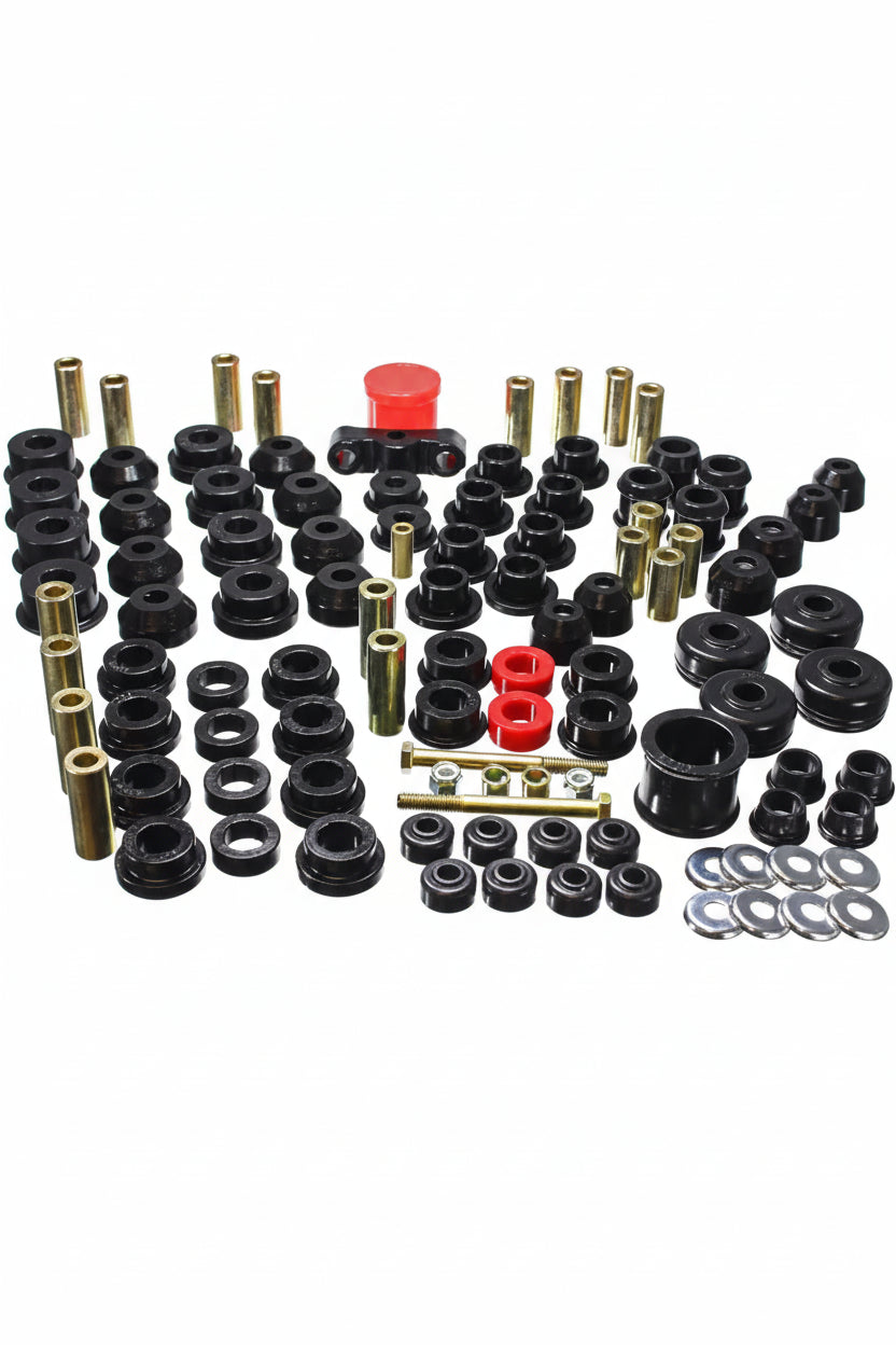 Kit Casquilhos Energy Suspension Hyper-Flex System, Pretos (16.18102G) (Civic/CRX 87-91)