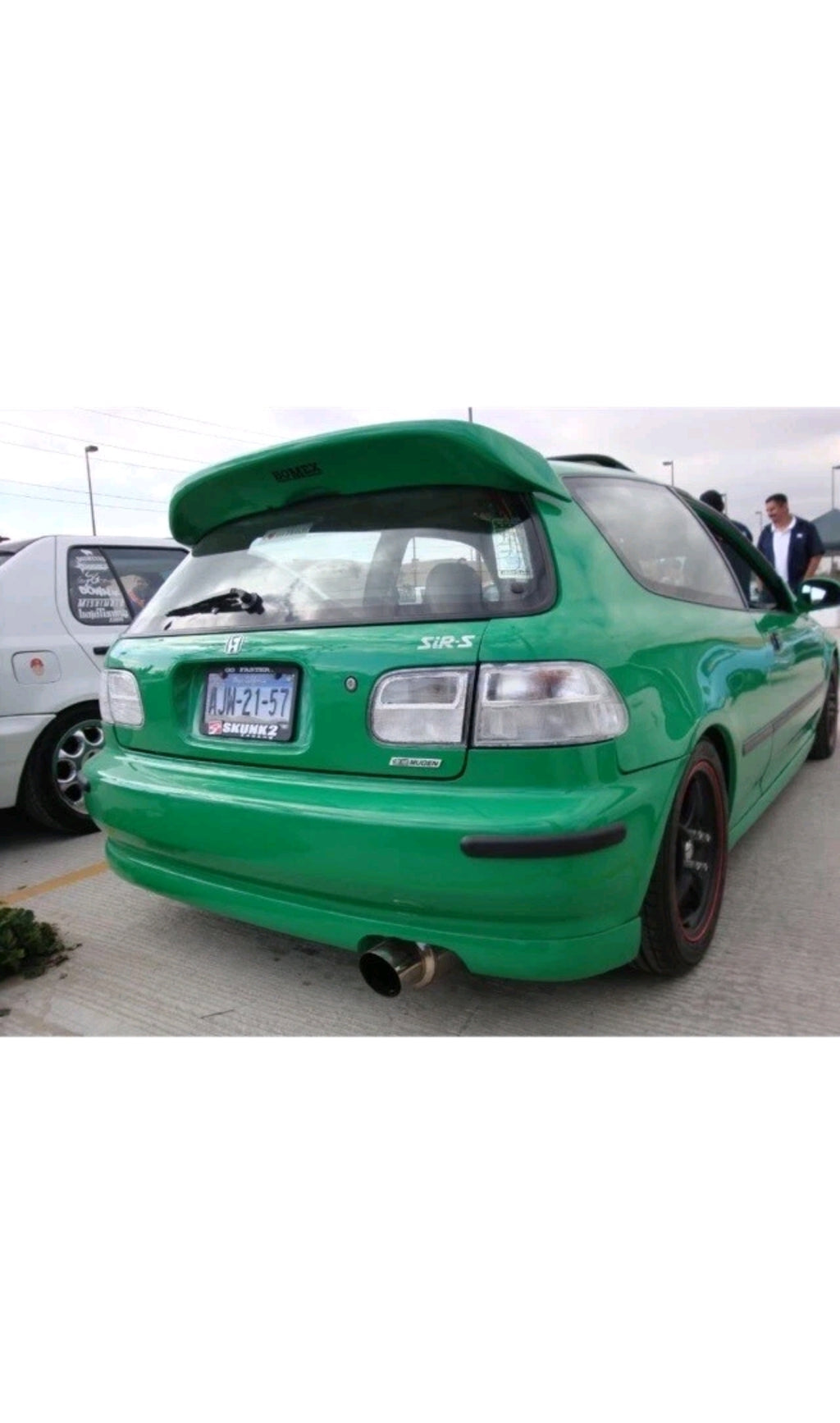 Farolins Traseiros Honda Civic Eg Hatch 3P Brancos