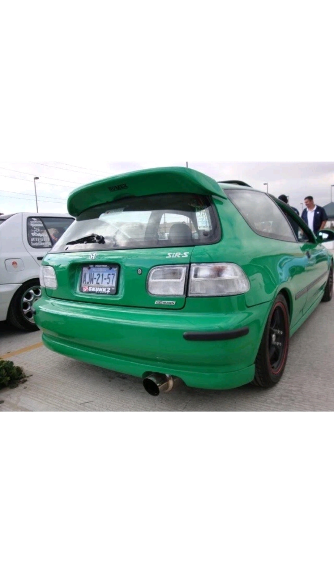 Farolins Traseiros Honda Civic Eg Hatch 3P Brancos