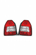 Farolins Red Cristal Honda Civic EK 96-00 Hatch 3P