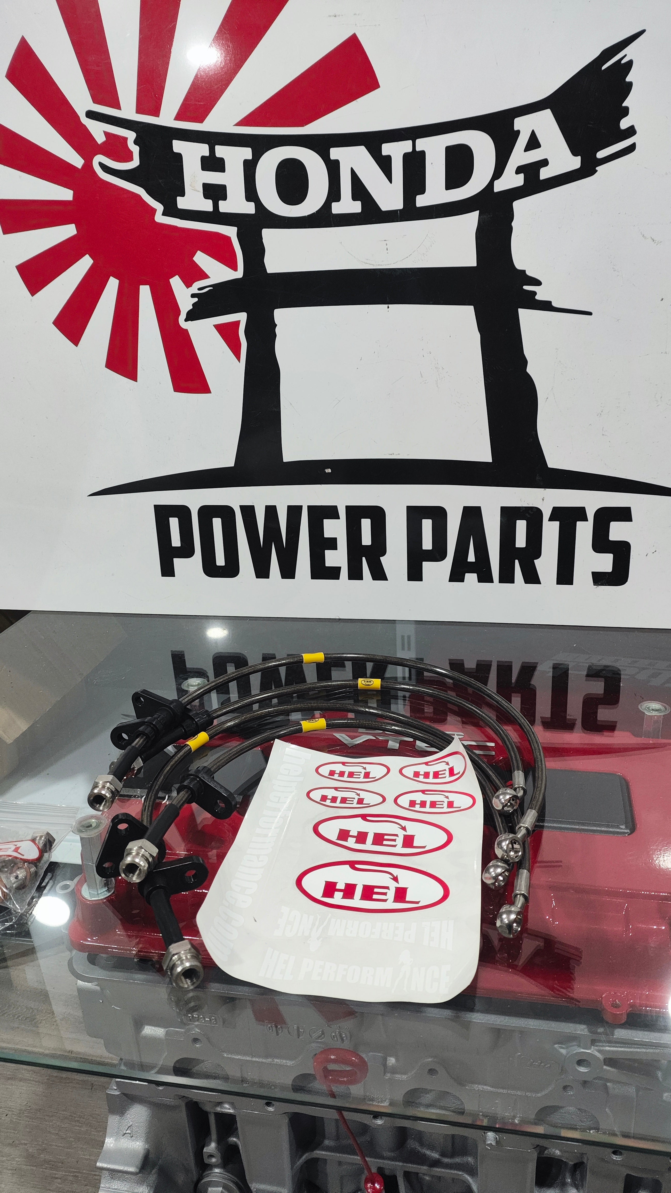 Kit Malha de Aço Travagem EG/Del Sol (Disco as 4 Rodas)
