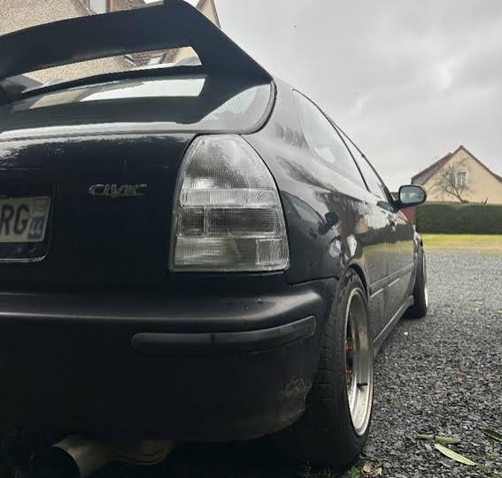 Farolins Clear Honda Civic Ek Hatch 96-00