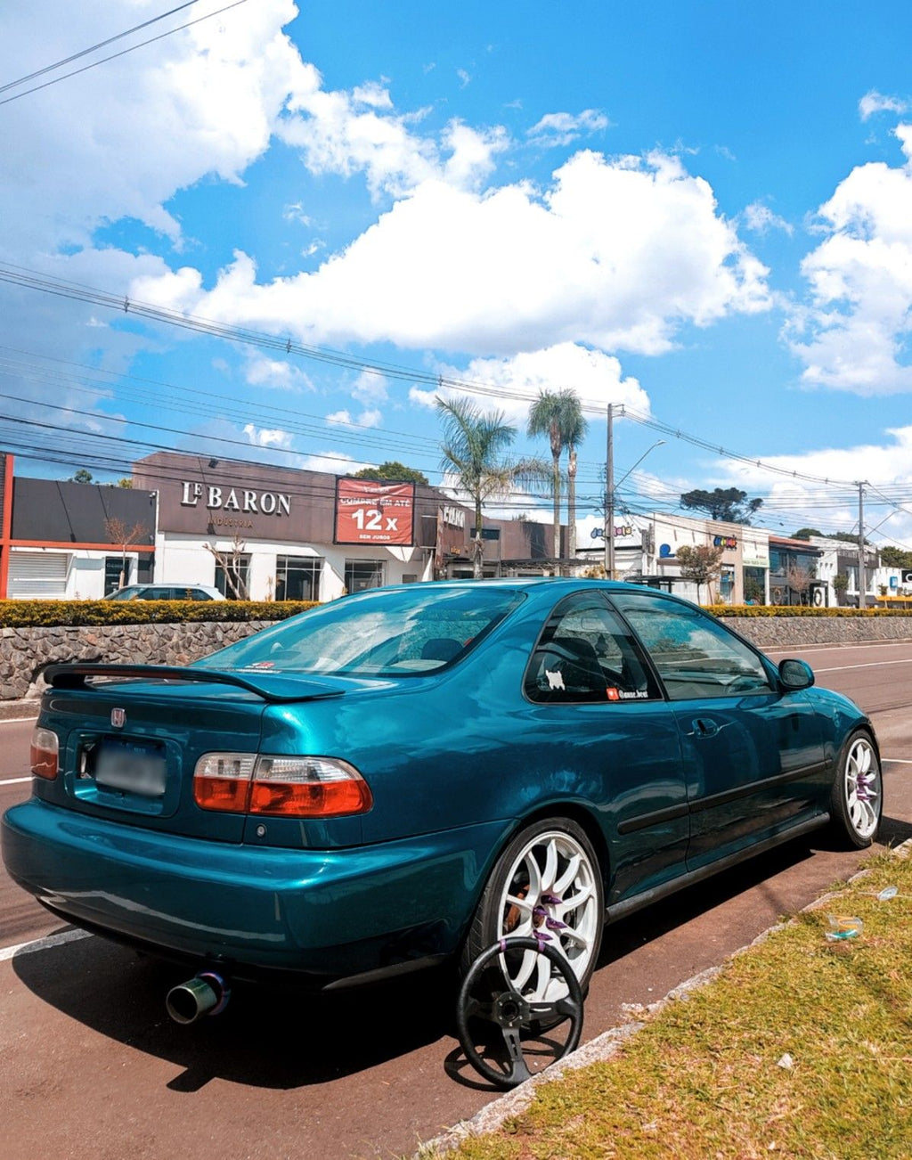 Farolins Red Cristal Eg/Ej 92-95 Coupé/Sedan 2/4P